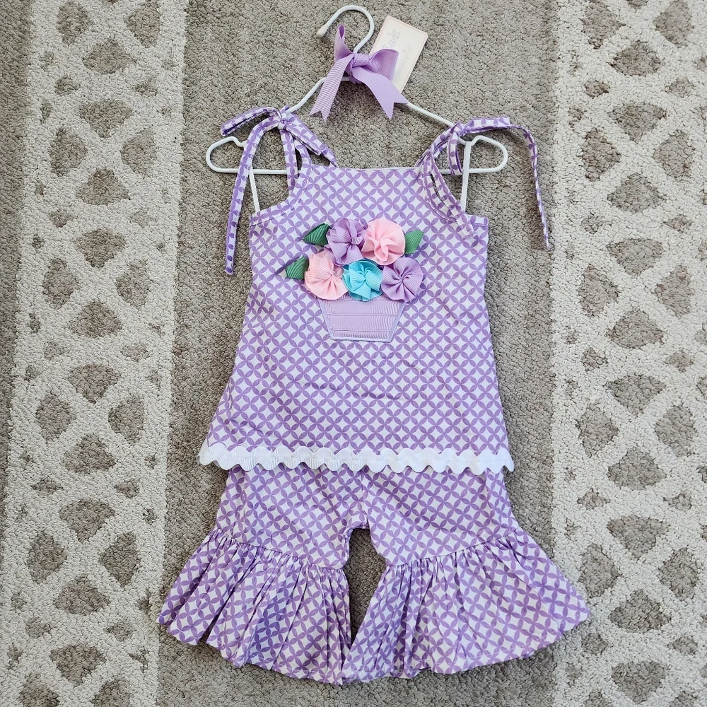 Mud Pie Flower Pot Outfit